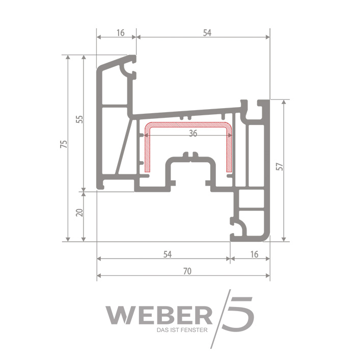 Створка оконная 5-ти камерная в Талгаре