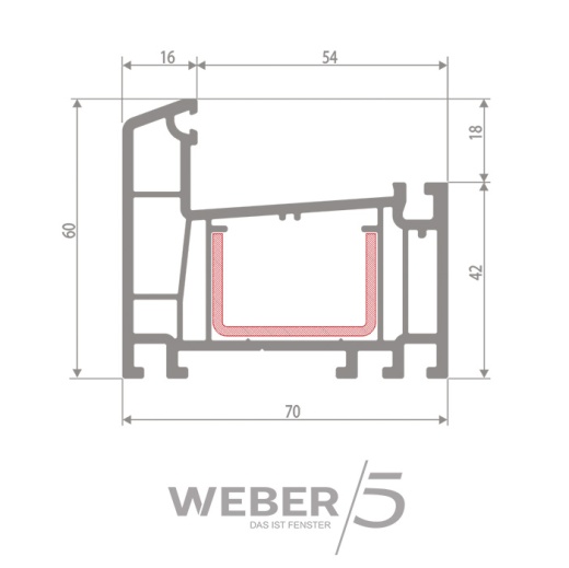 Рама 5-ти камерная в Талгаре