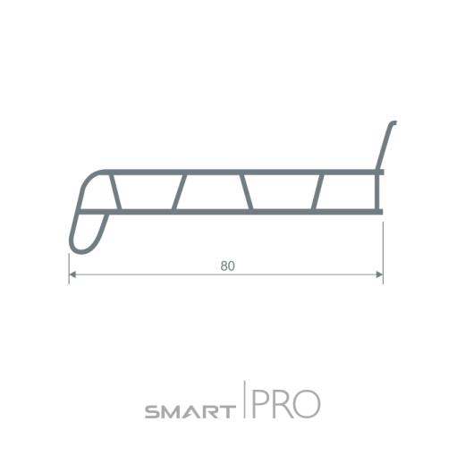 Отлив 80 мм в Талгаре