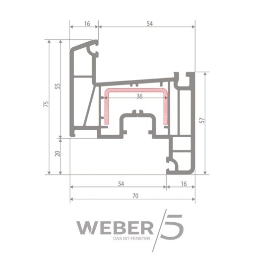 Створка оконная 5-ти камерная в Талгаре